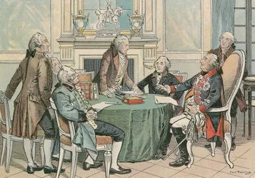 Federico Guglielmo II, Re di Prussia (1744-1797) a una Consultazione sul Codice Civile Generale Prussiano (circa 1790)