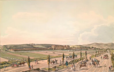 Veduta generale del castello di Schönbrunn