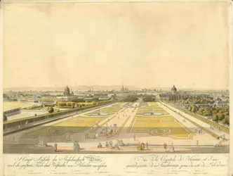 Vienna vista dal Belvedere
