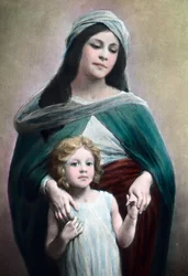 Madre con Bambino dell