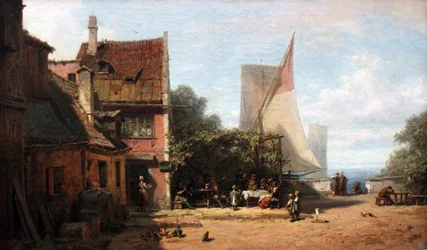 Vecchia locanda sul lago di Starnberg