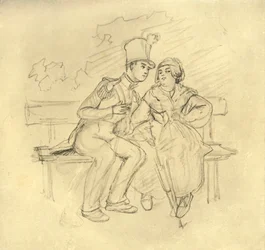 Der Antrag, metà-fine XIX secolo, c1924