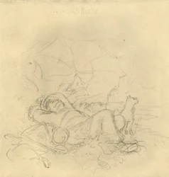 Der Landschaftsmaler I, metà-fine XIX secolo, c. 1924
