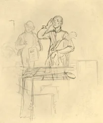 Die Meldung, metà-fine XIX secolo, c1924