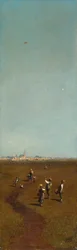 Far volare aquiloni, ca 1880-1885