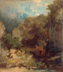 Ragazza nel bosco