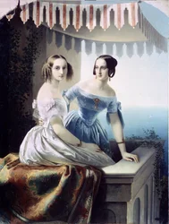 Ritratto delle grandi duchesse Maria Nikolaevna di Russia