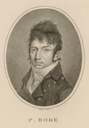 Ritratto del compositore Pierre Jacques Joseph Rode, 1813