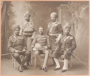 Ufficiali Indiani del Re, 1906