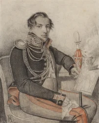 Ritratto del conte Pyotr Petrovich Konovnitsyn 1803-1830, primi anni 1820