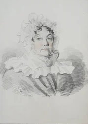 Ritratto di Maria Ivanovna Rimskaya-Korsakova, nata Naumova 1764-1832, 1820s