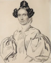 Ritratto di Olga Nikolaevna Talyzina, nata Zubova 1803-1882, primi anni 1830