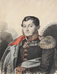 Ritratto di Pyotr Nikolaevich Yermolov 1787-1844, 1820
