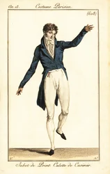 Dandy che balla a un ballo, Parigi