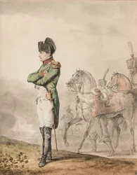 Imperatore Napoleone Bonaparte I (1769-1821) ad Austerlitz