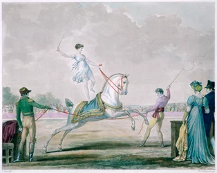 Esercizi del cavallo da circo, c1818-1836