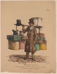 Venditore di cappelli da 