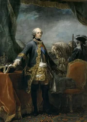 Ritratto del re Luigi XV 1710-1774
