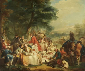 Riposo durante la caccia