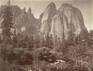 Rocce e guglie della cattedrale (ca. 1872, stampato ca. 1876)