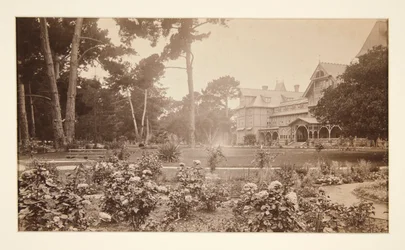 Hotel del Monte, Monterey, giardino delle rose