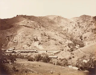 Le opere e la miniera, New Almaden, Santa Clara, California