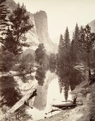 Torre di Washington, Yosemite, ca. 1872, stampato ca. 1876