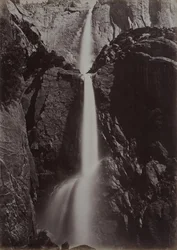 Cascate di Yosemite, Vista dal Basso, c.1878