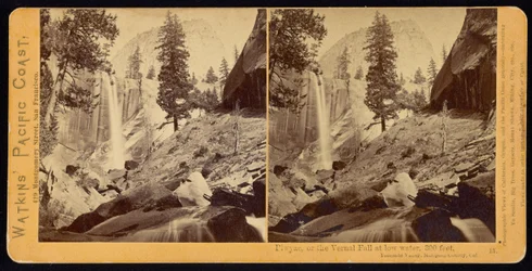 Piwyac, o la Cascata Vernale, 300 piedi, Valle di Yosemite, Contea di Mariposa, Cal