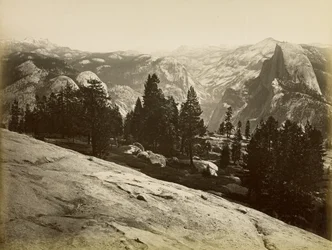 Le cupole, dal Sentinel Dome, Yosemite