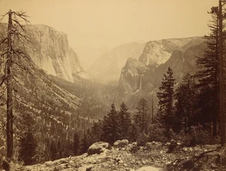 La valle di Yosemite da Inspiration Point, sentiero di Mariposa / Veduta generale della valle da Inspiration Point