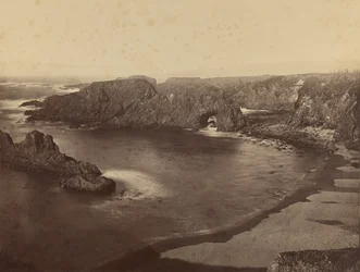 [Vista della costa del Pacifico] / [Costa di Mendocino]