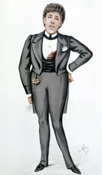 Caricatura di Oscar Wilde di Carlo Pellegrini - in 