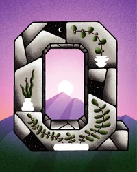 Natura in quarantena, 2020 (illustrazione digitale)