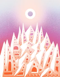 Estate a Milano, 2020 (illustrazione digitale)