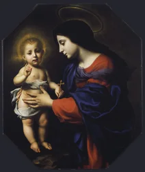 Madonna con bambino, 1651