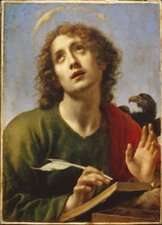 San Giovanni apostolo. Dipinto di Carlo Dolci (1616-1686)