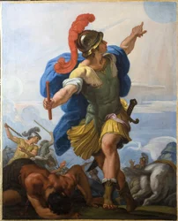 Giosuè comanda al sole di fermarsi