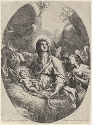 La Sacra Famiglia con angeli