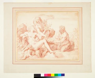 Un tritone porta doni a Venere