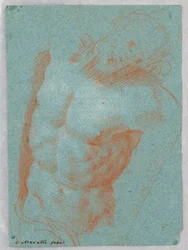 Un torso del Cristo morto