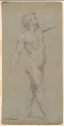 Studi di un nudo maschile
