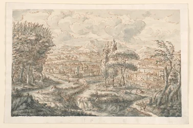 Disegno, Una valle, 1750-70