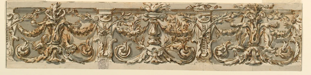 Disegno, Progetto di un fregio, 1770 ca.
