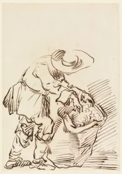 Disegno, Contadino lavoratore, 1728-78