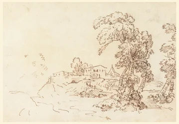 Veduta di una fattoria