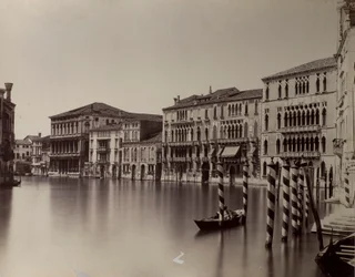 Venezia. Canal Grande con vista su Ca