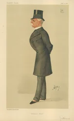 Generale Sir Donald Martin Stewart, Ahmed Khel, 15 gennaio 1887, caricatura di Vanity Fair