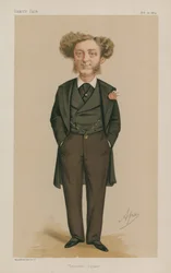 Mr Albert Grant MP; Leicester Square; 21 febbraio 1874; Vanity Fair; caricatura