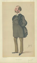 Sir Charles Russell (litografia a colori)